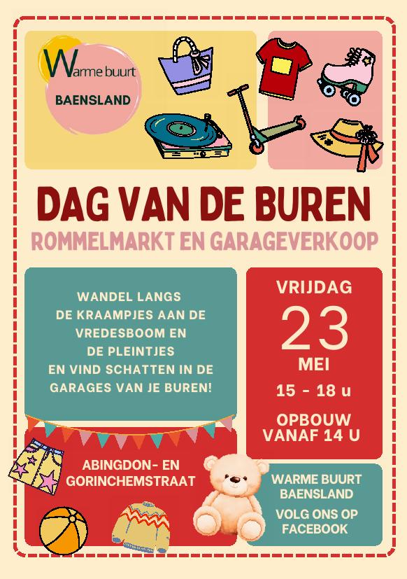 Flyer A5 rommelmarkt 10000